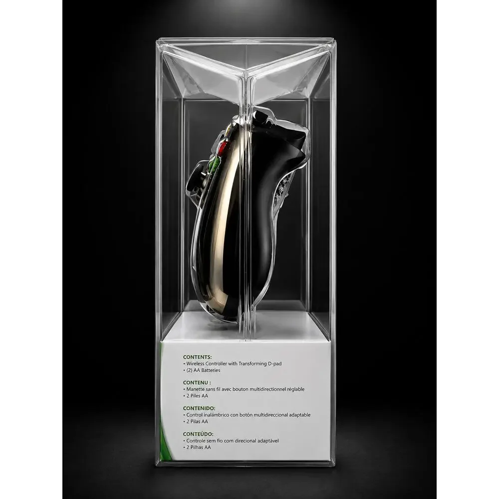Xbox 360 Chrome Series Gold Wireless Controller – Special Edition